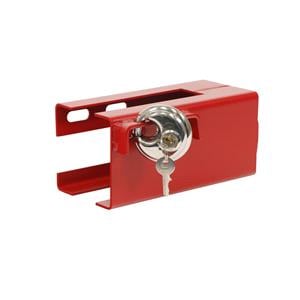 Discontinued, 110 x 110 Coupling Lock Red Colour Plated, Streetwize