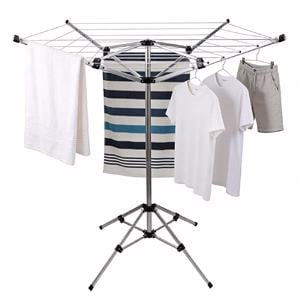 Laundry, Streetwize 4 Arm Rotary Clothes Airer with Pegs, Streetwize