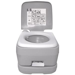 Camping Equipment, 10L Portable Flushing Toilet, Streetwize