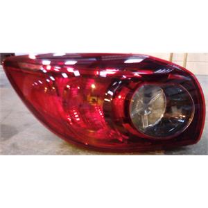 Lights, Left Rear Lamp (5 Door Hatchback, Standard Bulb Type, Outer, On Quarter Panel, Supplied Without Bulbholder) for Mazda 3 2013 on, 