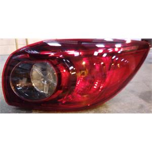 Lights, Right Rear Lamp (5 Door Hatchback, Standard Bulb Type, Outer, On Quarter Panel, Supplied Without Bulbholder) for Mazda 3 2013 on, 