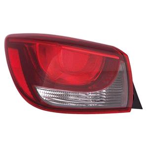 Lights, Left Rear Lamp (Supplied Without Bulbholder) for Mazda 2 2015 on, 