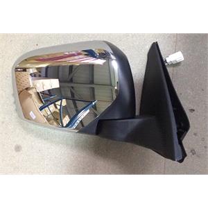 Wing Mirrors, Right Wing Mirror (electric, not heated, chromed cover) for Mitsubishi L200 2005 2015, 