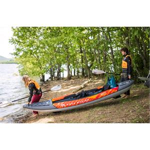 Aqua Marina Memba-390 Touring 12'10" 2-Person Kayak with DWF Deck - Kayak Paddle Set Included