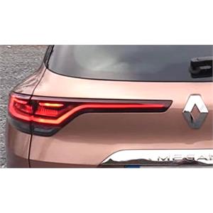 Lights, Left Rear Lamp (Inner, On Boot Lid, LED, Estate Models Only, Original Equipment) for Renault MEGANE IV Grandtour 2020 on, 