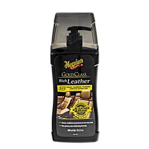 Leather and Upholstery, Meguiars Gold Class Rich Leather Cleaner and Conditioner   400ml, Meguiars