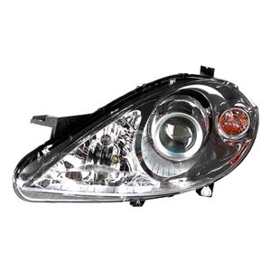 Lights, Left Headlamp (Halogen, Takes H7 / H7 , Projector Type, Avantgarde Models, Original Equipment) for Mercedes A CLASS 2005 on, 