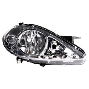 Lights, Right Headlamp (Halogen, Takes H7 / H7 Bulbs, Twin Reflector Type, Classic & Elegance Models, Original Equipment) for Mercedes A CLASS 2005 2008, 