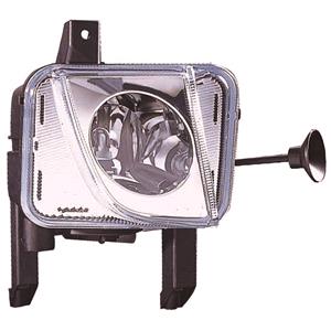 Lights, Right Front Fog Lamp (Takes H3 Bulb) for Opel MERIVA 2003 2006, 