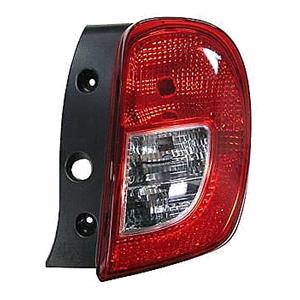 Lights, Right Rear Lamp (Standard Bulb Type, Supplied Without Bulbholder) for Nissan MICRA IV 2014 on, 