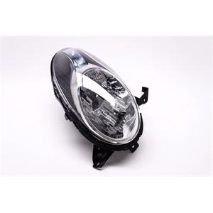 Lights, Left Headlamp (Takes H4 Bulb, Supplied With Motor, Original Equipment) for Nissan MICRA C C 2005 2007, 