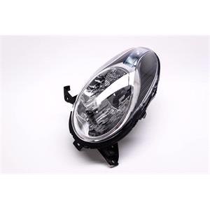 Lights, Right Headlamp (Takes H4 Bulb, Supplied With Motor & Bulb, Original Equipment) for Nissan MICRA 2008 on, 