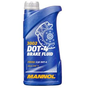 Brake Fluid, Mannol HBF DOT 4 Brake Fluid   0.5L , Mannol