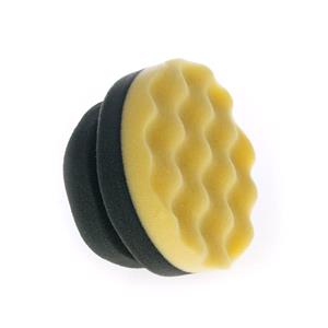 Polishing Sponges, Martin Cox Soft Yellow Waffle Finish Foam Hand Polish Applicator, MARTIN COX