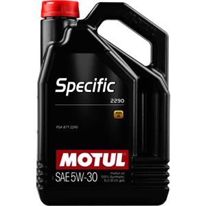 Engine Oils, Motul Specific 2290 5W 30 Engine Oil   5 Litre, MOTUL