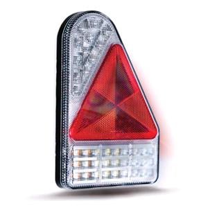 Auxiliary Lamps, MAYPOLE 10 30V LED Right Hand Triangle Rear Combination Lamp, MAYPOLE
