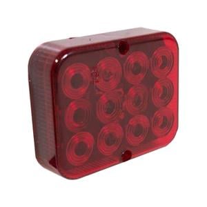 Auxiliary Lamps, Maypole 10 30V Red LED Rear Fog Lamp, MAYPOLE