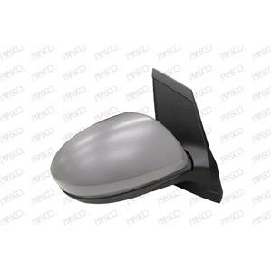 Wing Mirrors, Right Wing Mirror (electric, not heated, primed cover) for Mazda 2 2007 2014, 
