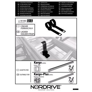 Pair Of Ladder Holder Straps For All NorDrive Roof Bars
