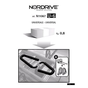 Ladder Step Adaptor for Nordrive Roof Bars To Help Secure Ladder