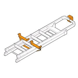 Van Ladder Holder Roof Mount