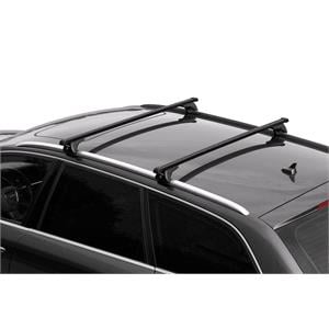 Complete set of steel roof bars, supplied with locks and keys
