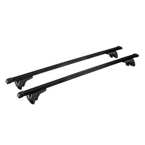 Complete set of steel roof bars, supplied with locks and keys