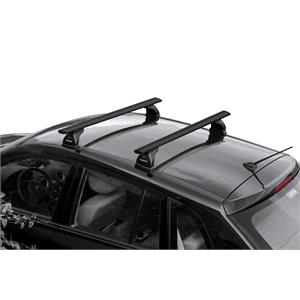 "SILENZIO BLACK L" 128CM ALUMINIUM WING BARS 