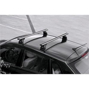 Complete set of Nordrive Silenzio roof bars, supplied with locks and keys