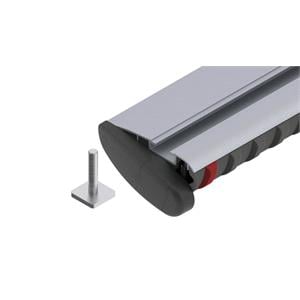 Complete set of Nordrive Silenzio roof bars, supplied with locks and keys