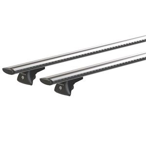 Complete set of Nordrive Silenzio roof bars, supplied with locks and keys