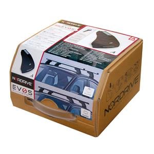 Complete set of steel roof bars, supplied with locks and keys