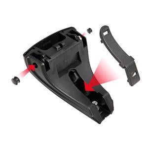 Complete set of steel roof bars, supplied with locks and keys