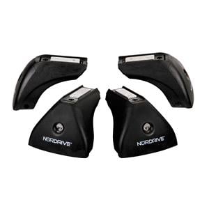 Complete set of steel roof bars, supplied with locks and keys