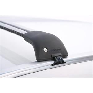Complete set of Nordrive Silenzio CX Edge roof bars, supplied with locks and keys