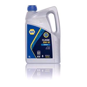 Engine Oils, Napa CLASSIC 20W 50 (5L) , NAPA