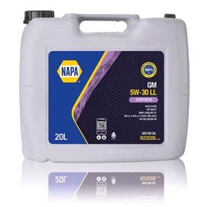 Engine Oils, Napa GM 5W 30 LL (20L) , NAPA
