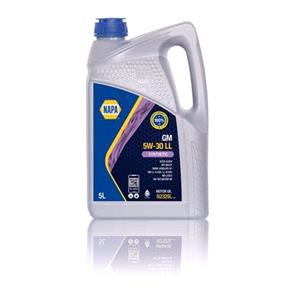Engine Oils, Napa GM 5W 30 LL (5L) , NAPA