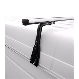Complete Nordrive Aluminium 2-Bar System for commercial vans, Supplied with locks and keys