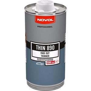 Body Repair and Preparation, Thin 890   Fade Out Thinner, 500ml, Novol