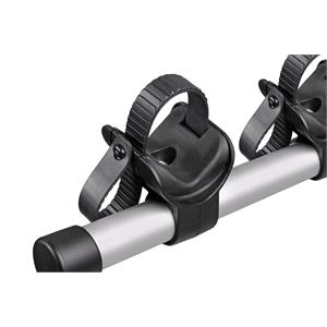 Nordrive Nitto Silver Rear Door Mounted Bike Rack for 3 Bikes
