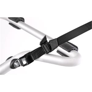 Nordrive Nitto Silver Rear Door Mounted Bike Rack for 3 Bikes
