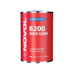 Body Repair and Preparation, Novol N Range Rock Clear 8200, 2:1 VHS Clearcoat, 1 Litre; Requires 500ml Hardener 90 800 , Novol
