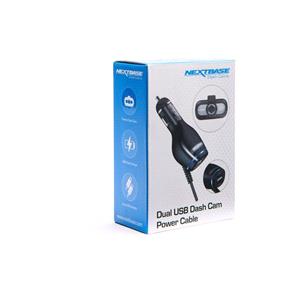 Dash Cam Accessories, Nextbase Dual uSB Dash Cam Car Power Cable, Nextbase