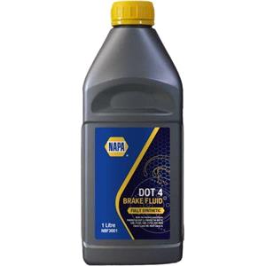Brake Fluid, NAPA DOT 4 Brake Fluid   1 Litre, NAPA
