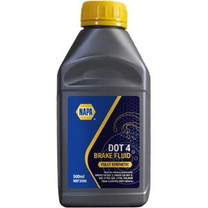 Brake Fluid, NAPA DOT 4 Brake Fluid   500ml, NAPA