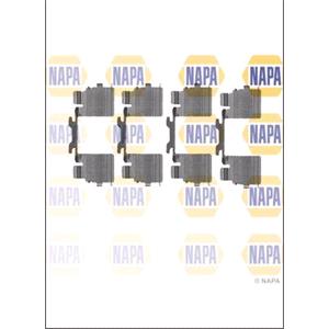 Brake Pads Fitting Kits, NAPA Brake Pads Fitting Kit   NFK1251, NAPA