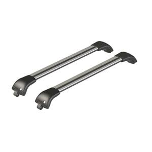 Roof Racks and Bars, Nordrive Silenzio CX Edge Roof Bars for Skoda ROOMSTER, 2006 2015, With Raised Roof Rails, NORDRIVE