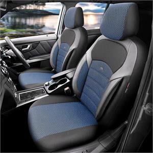 Seat Covers, Premium Lacoste Leather Car Seat Covers NOVA SERIES   Blue For Lexus NX II 2021 Onwards, Otom