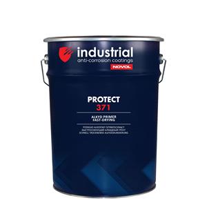 Body Repair and Preparation, Novol Industrial Protect 371 RAL 7035, 1K Acrylic Primer, Grey, 20L , Novol